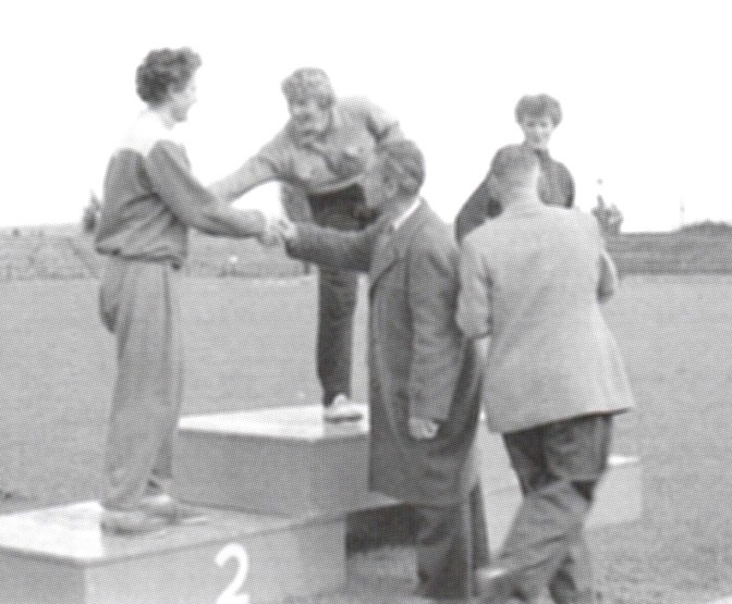 Nederlandse kampioenschappen 1954: Selma werd tweede achter viervoudig Olympisch kampioene Fanny Blankers-Koen